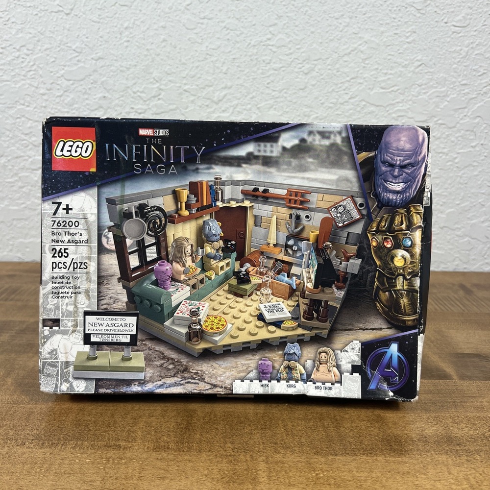 LEGO 76200 Marvel Infinity Saga Bro Thor's New Asgard Sealed